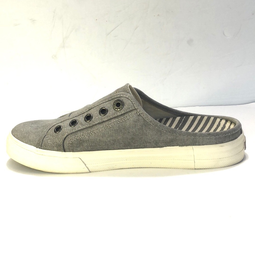 Taos EZ Soul Gray Off White Slip On Sneaker Mule size 8M - Picture 13 of 17